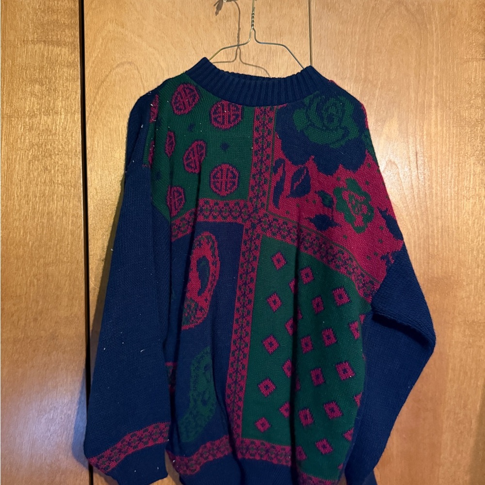 Cabin Creek Dark Blue Knit Sweater